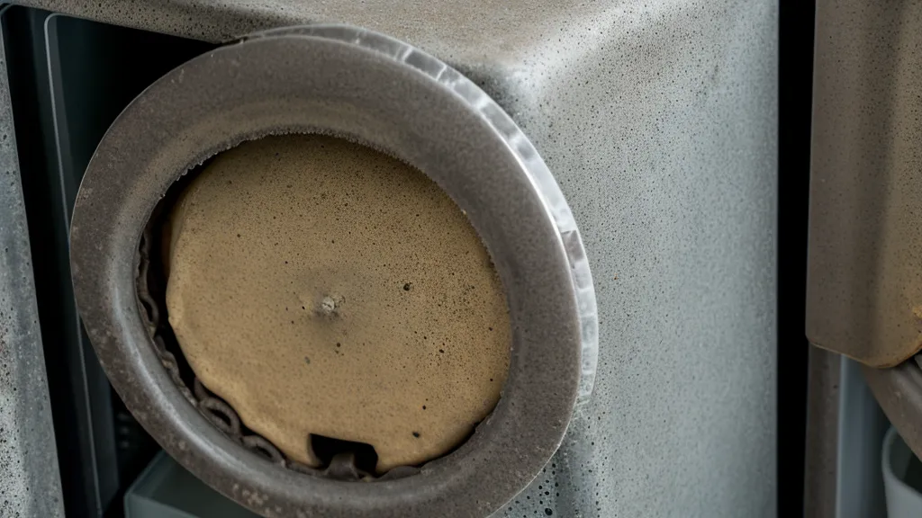 Detalle de refrigerador doméstico sobrecargado con cajas de masa profesionales