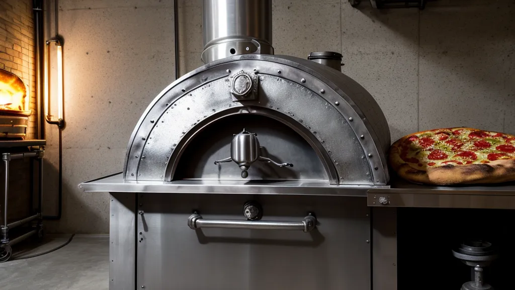 Horno industrial de segunda mano con regulador de gas de alta presión