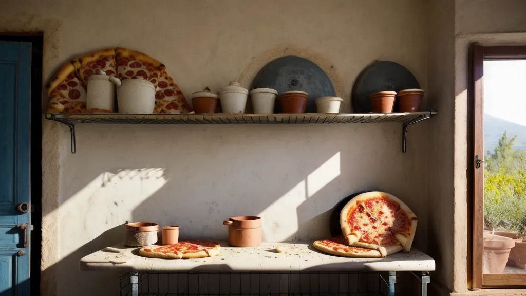 Pizzas recién horneadas listas para pedidos de un negocio en casa en Puebla