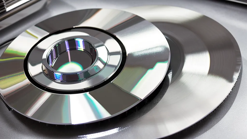 Disco liso de acero de 220 mm de una tajadora de fiambres gastronómica